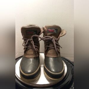 Thermolite Weather Spirits Womens Duck Boots Steel Shank EUC